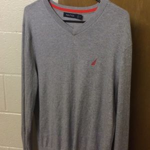 Long sleeve vneck nautica
