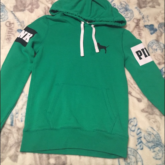 Green Pink pullover
