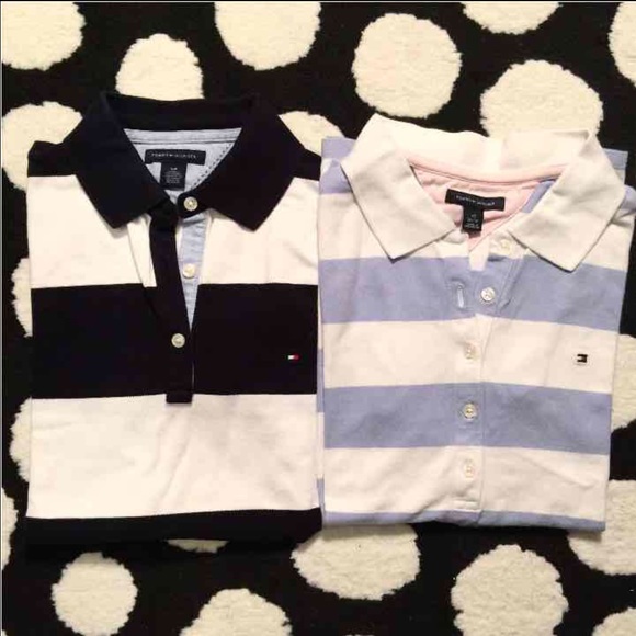 Tommy polo shirts bundle.