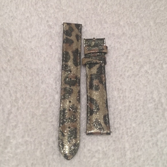 Cheetah Print Michele Watchband