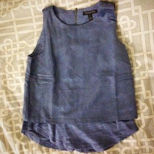 Dots Pattern Suede Top