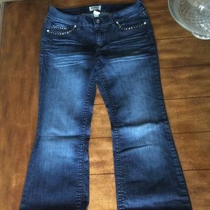 Studded Mudd jeans sz 7