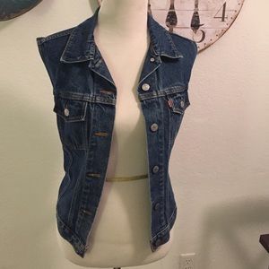 Levi's denim vest