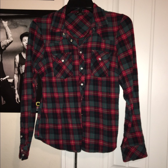 Red and Green Flannel