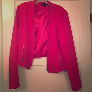 Red blazer