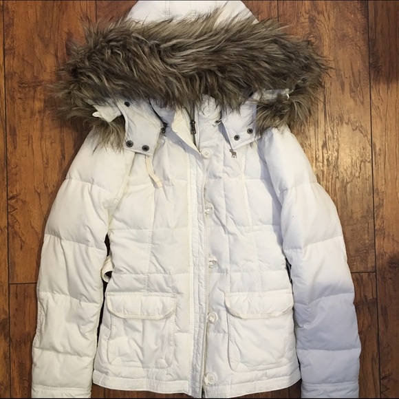 White snow jacket