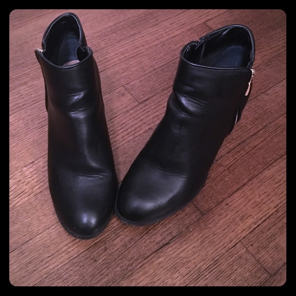 Black booties