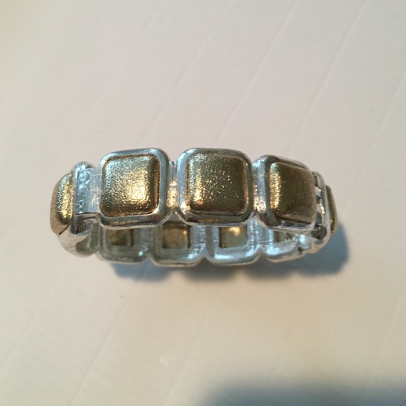 Gold/Silver cuff bracelet