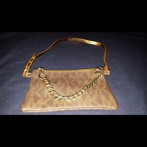 Michael Kors Monogram Leather Fanny Pack