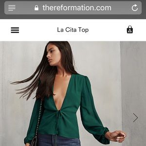 ISO this blouse by Reformed by Reformation.
