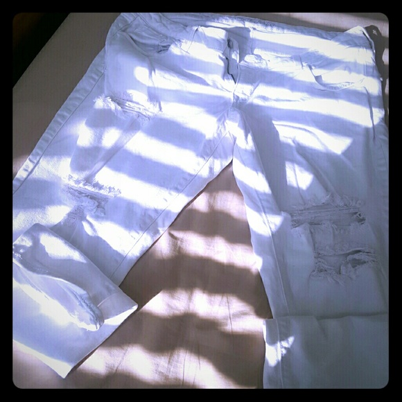 White jeans