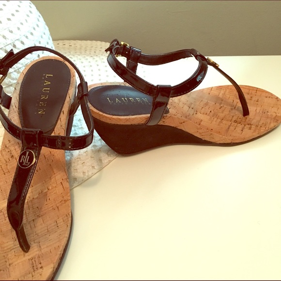 Ralph Lauren wedge sandals