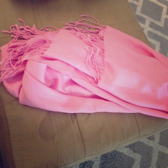 Pink scarf