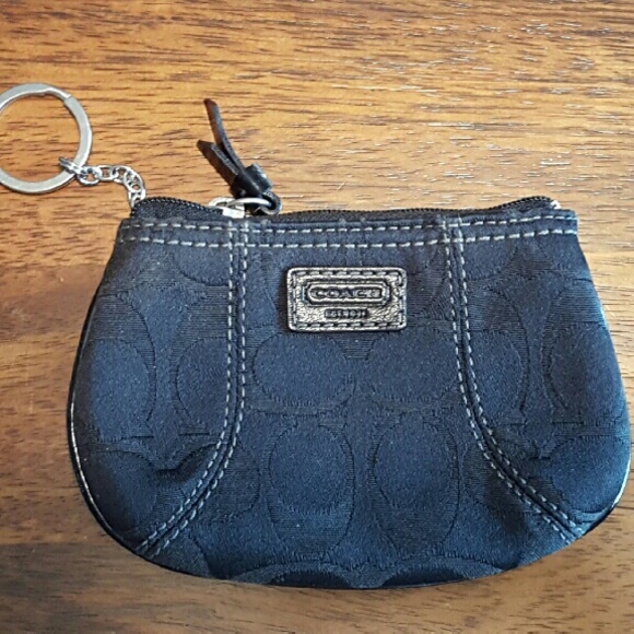Coach mini change purse