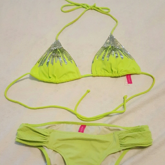 Lime green VS bikini