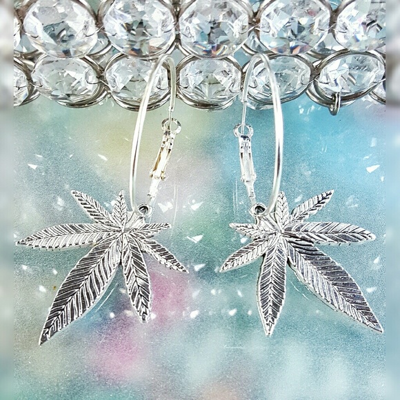 Mary Jane's Silver Mid Hoop Earrings