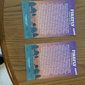 Firefly Music Festival tickets