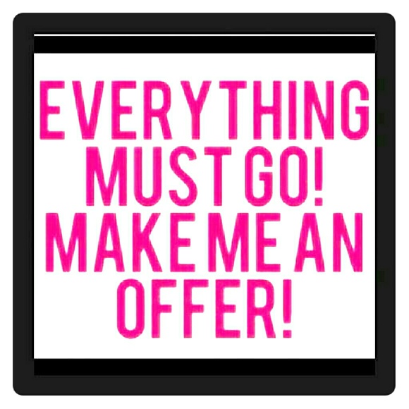 Accepting all reasonable offers!