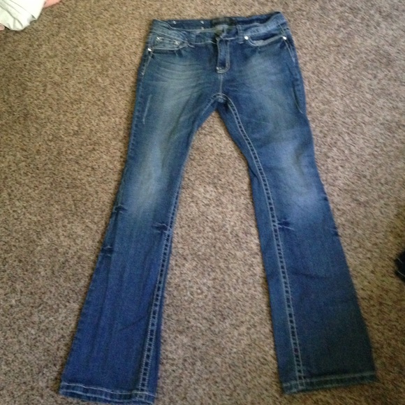Ladies 11/12R jeans Premier like Miss Me style