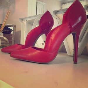 🔥Like New Red Stiletto Heels🔥