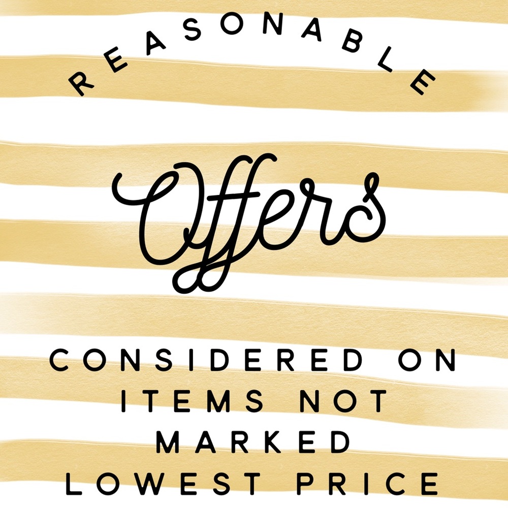 Make OFFER unless marked LOWEST PRICE
