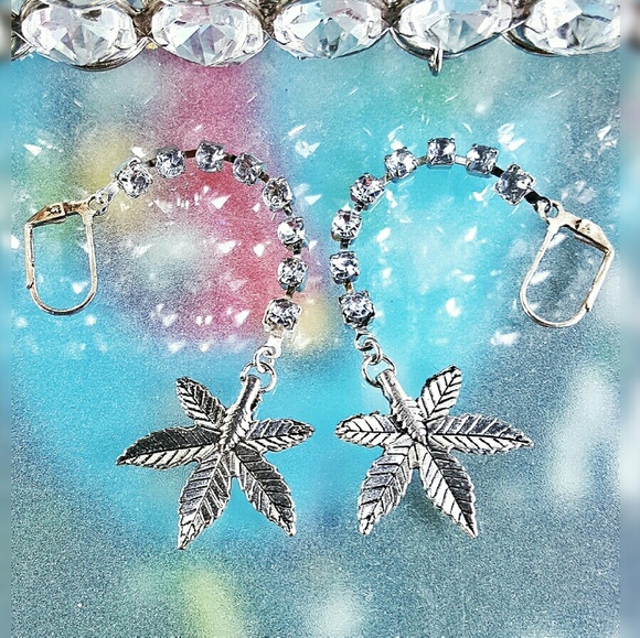 Long Jane Silver Earrings