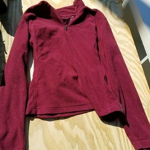 Garnet Maroon Pullover Fleece