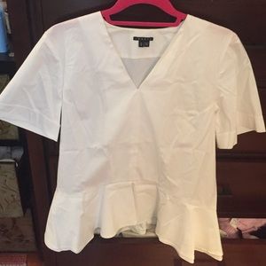 White theory dress shirt