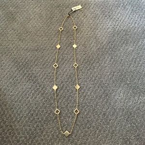 NWT Pixley long gold necklace!