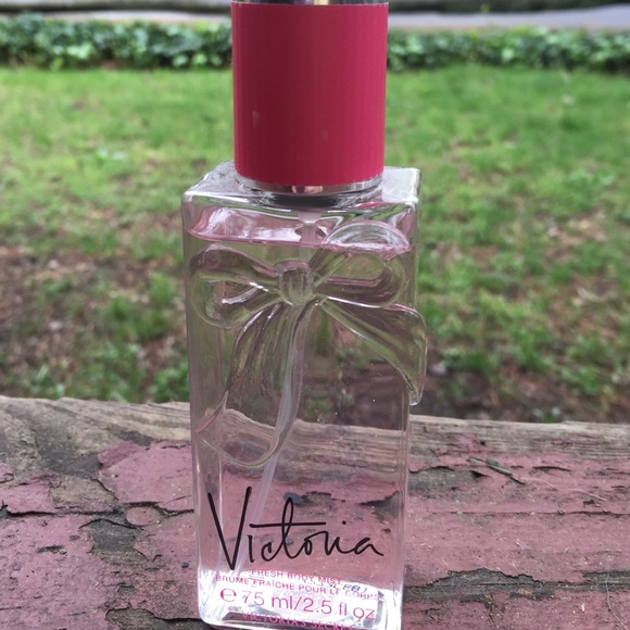 A mini Victoria secret perfume.
