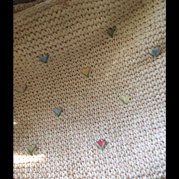 Straw like purse bag vintage look - Picture 4 of 4