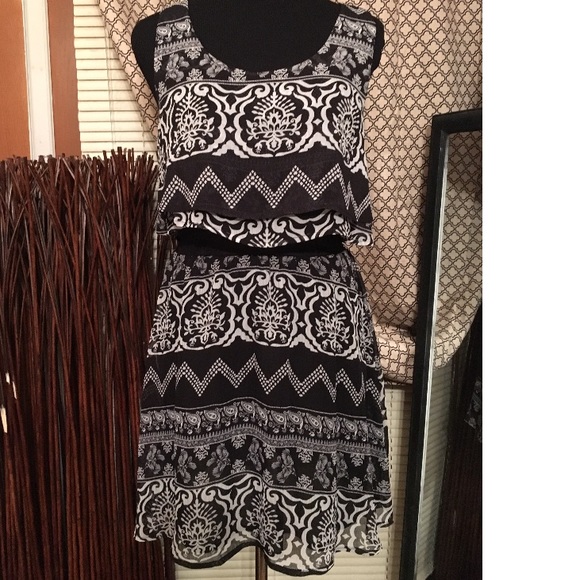 Summer dress boho pattern
