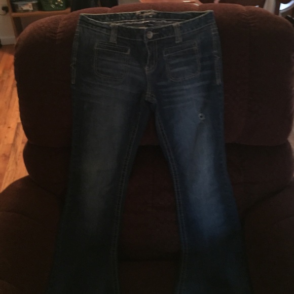 Amethyst flare jeans