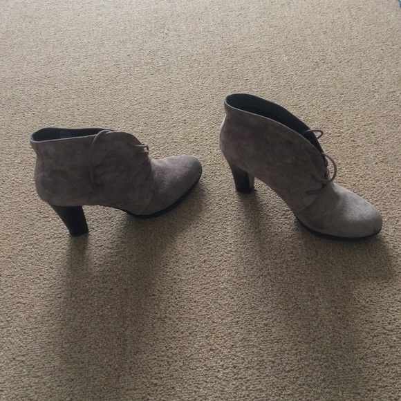 Brown booties