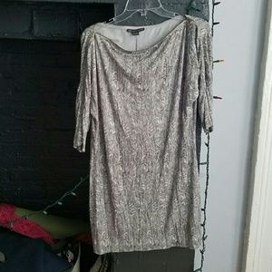 Armani Exchange winter zipper mini dress size M