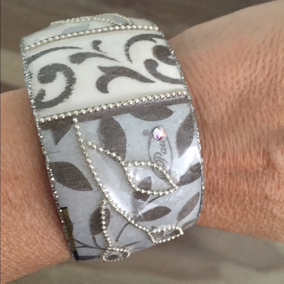 Enamel Bangle bracelet by Iris Designs