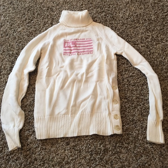 Ralph Lauren turtleneck sweater.