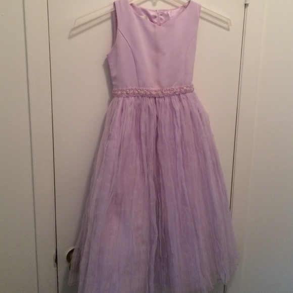 Size 8 Lavender Children's Dress - Picture 1 of 3