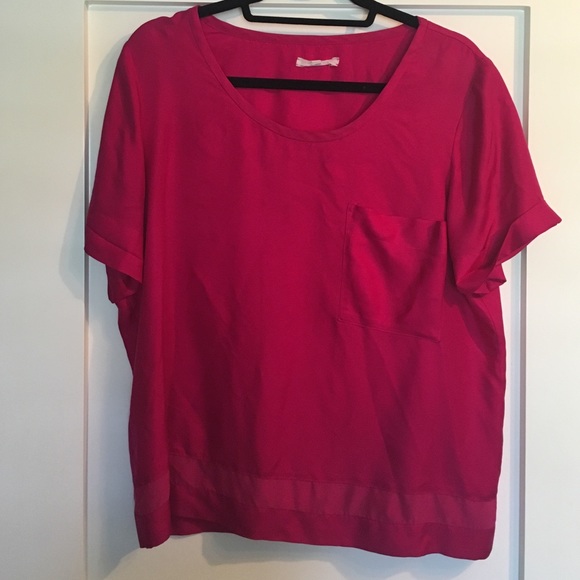 ❌ SOLD ❌ Madewell 'Eliot' silk blouse large