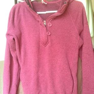 North Face Maroon Sweater