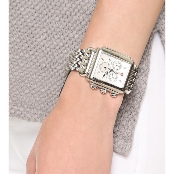 Michele DECO Stainless Watch
