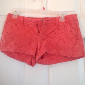 FINAL SALE! PRICED TO MOVE! Coral colored shorts