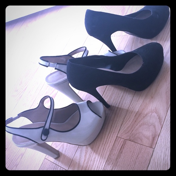 Two pairs of Lauren Conrad Pumps!