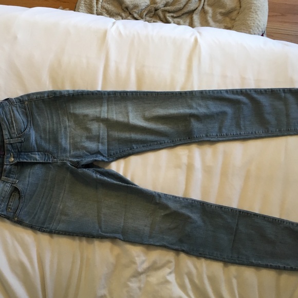 NYDJ jeans. Slight taper/skinny