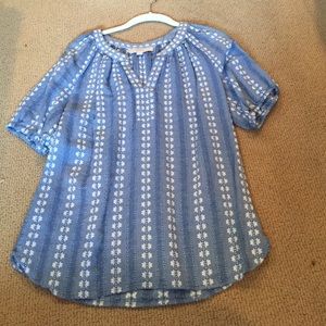 Loft Blue Short Sleeve