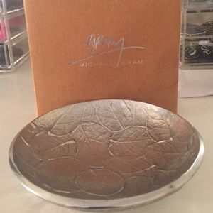 Michael Aram silver candy dish
