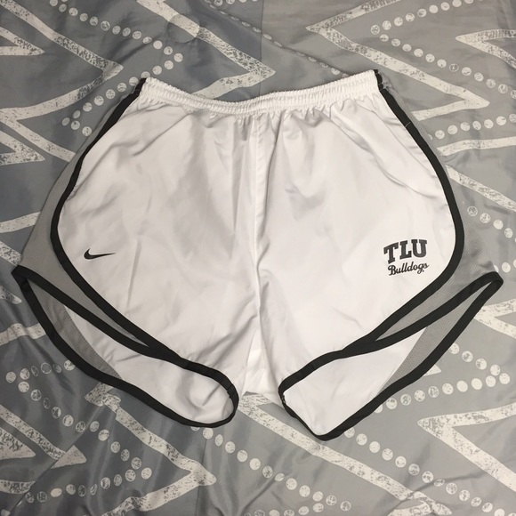 White Nike shorts (TLU edition)
