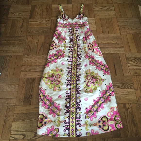 Long maxi Tibi dress, size 2