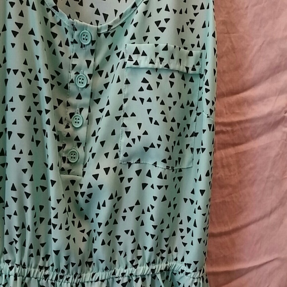 Mint summer dress