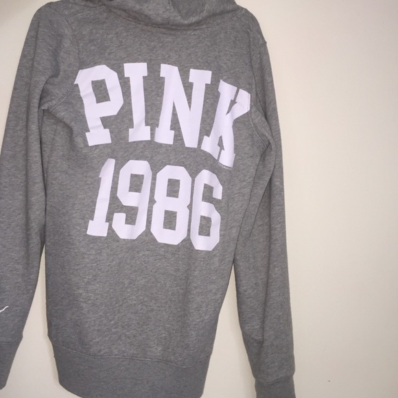 Pink V-Neck Hoodie